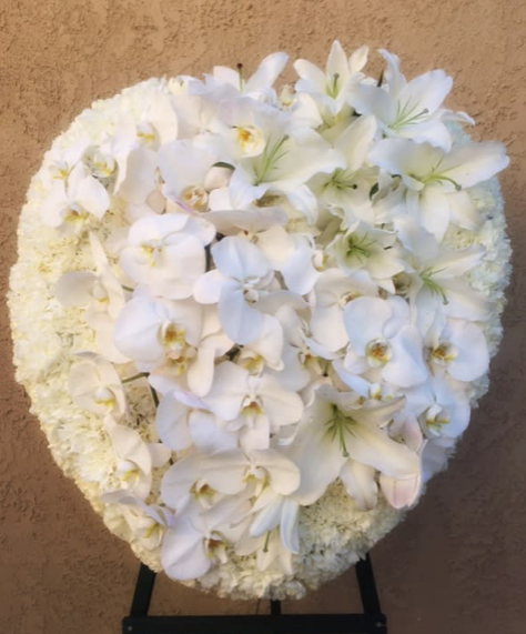 Cherished Heart - Standing Spray